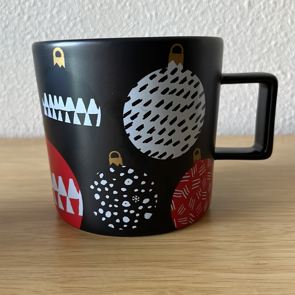 Starbucks Holiday Ornament Mug 14oz Black - Picture 3 of 8